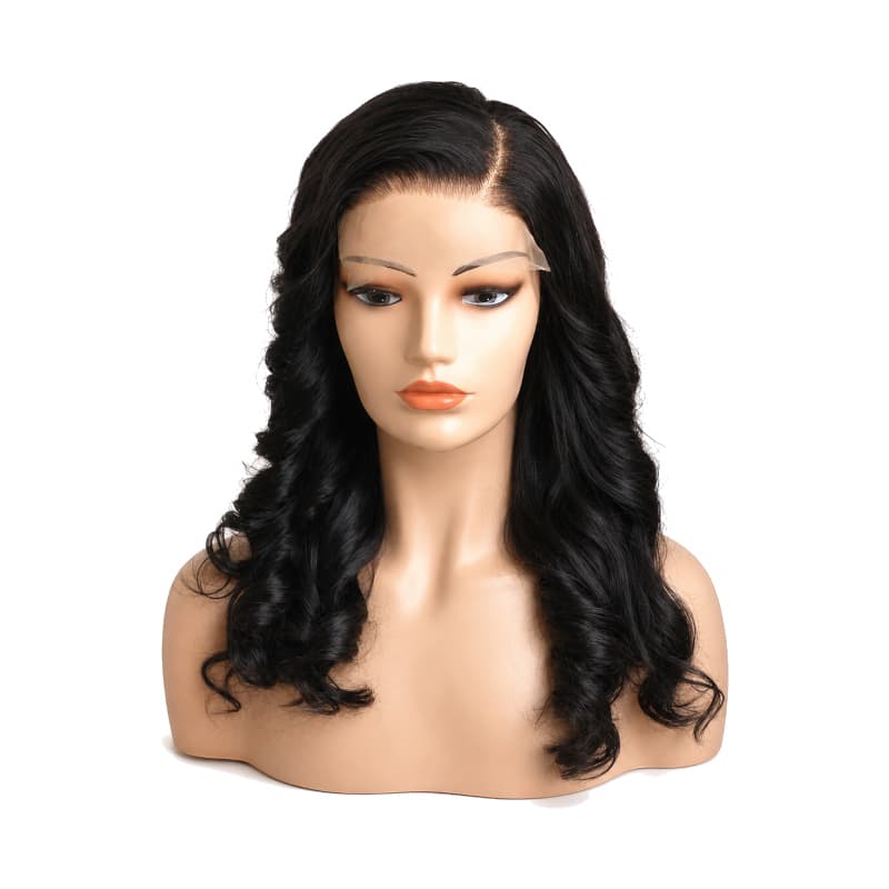 18" Vietnamese Human Hair Lace Front Wig – 100% Virgin Hair